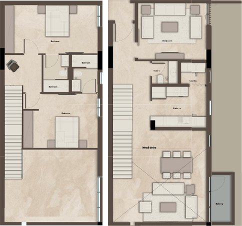 Marissa Elite Unit V6 Floor Plan